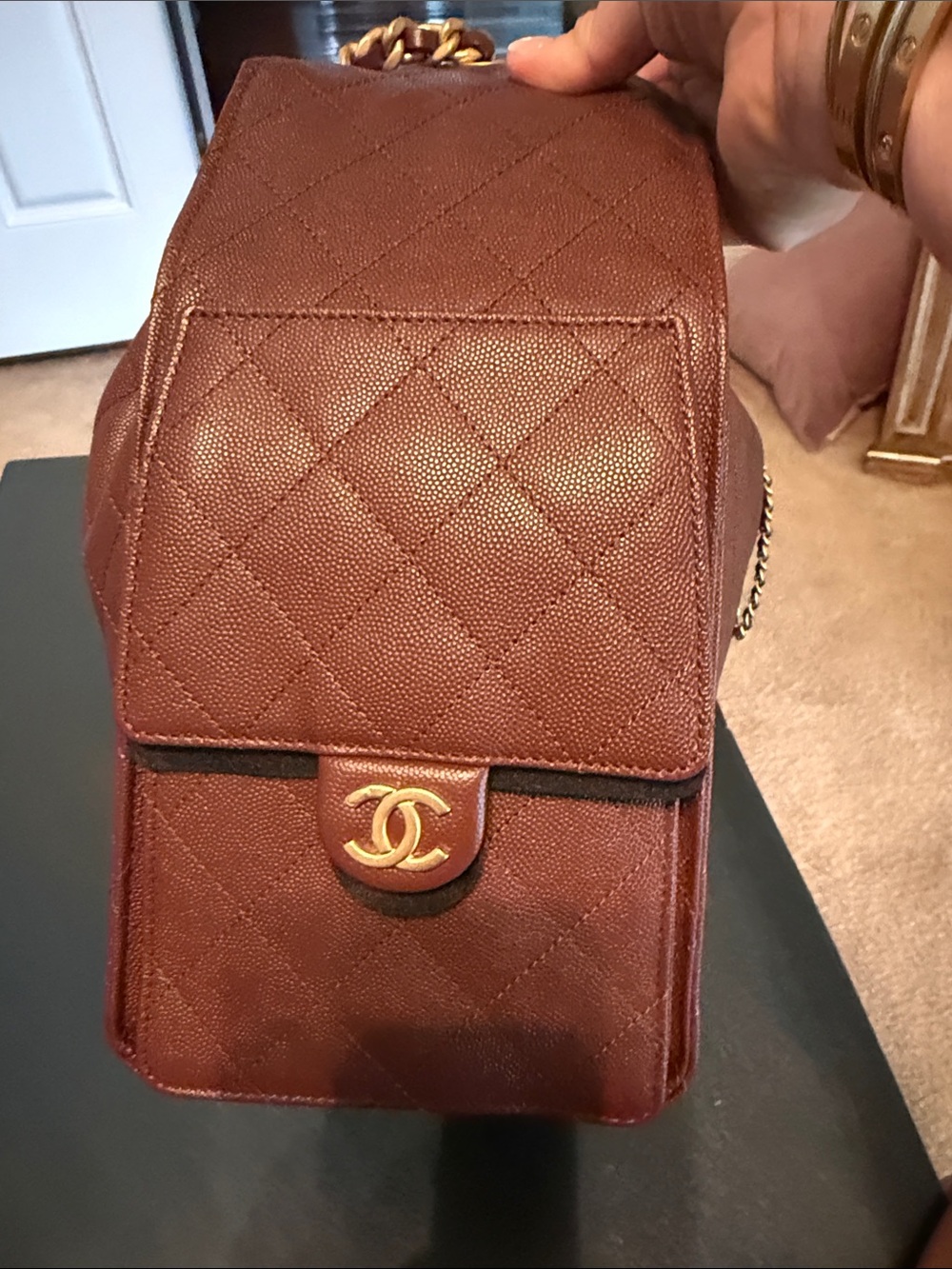 Chanel 25 Medium Bag - Brown - Picture 5 of 16